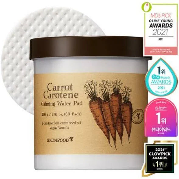 Skinfood - Carrot Carotene Calming Water Pad 60EA